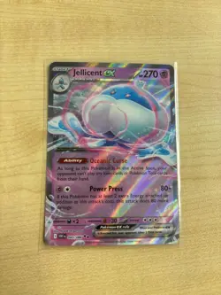 Pokemon TCG Jellicent EX 045/086 SV-10.5 White Flare Double Rare Holo NM - Image 1