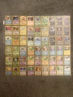 Vintage Pokemon Card Lot Various Sets 50 + WOTC 1999/2000 Base Set Commons - Image 1