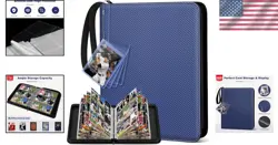 Luxury Trading Card Binder: 720 Pocket Faux Leather Storage & Display Album - Image 2