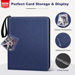 Luxury Trading Card Binder: 720 Pocket Faux Leather Storage & Display Album - Image 4