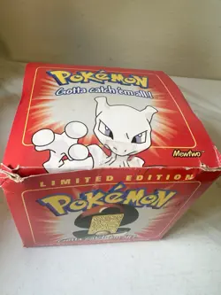 POKEMON TCG LIMITED EDITION 23K GOLD-PLATED TRADING CARD (#150 MEWTWO) SEALED! - Image 2