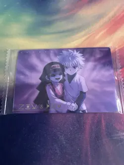 Hunter X Hunter Killua & Alluka Japanese Wafer Card - Image 1