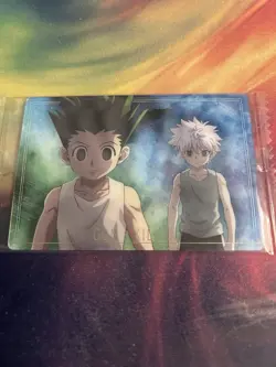 Hunter X Hunter Gon & Killua Japanese Wafer Card - Image 1