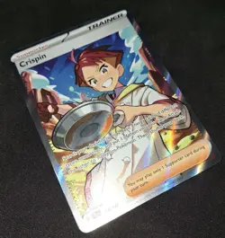 Crispin 164/142 Stellar Crown Full Art Ultra Rare Holo Pokemon Card NM - Image 5