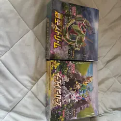 Pokemon Eevee Heroes & Blue Sky Stream Card Boxes New Sealed Japan Exclusive - Image 1