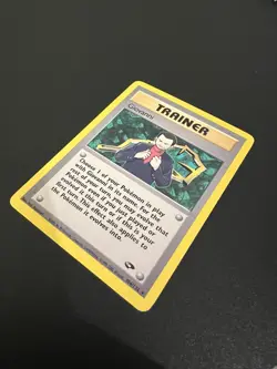 Giovanni 104/132 Gym Challenge Unlimited 2000 Pokemon Card Rare NM - Image 3
