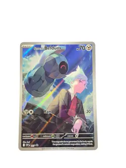 Steven's Beldum 207 Scarlet & Violet Promo Cards Holo Pokemon Card - Image 1