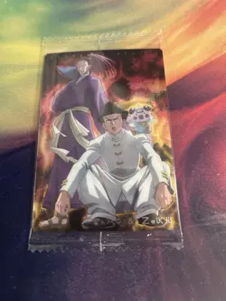 Hunter X Hunter Knuckle & Shoot Japanese Wafer Card - Image 1