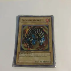YuGiOh Flamvell Guard HA01-EN009 Super Rare Limited Edition TCG Card - Image 1