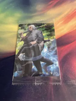 Hunter X Hunter Morel & Knov Japanese Wafer Card - Image 1