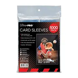 2.5" x 3.5" Soft Trading Card Penny Sleeves (1000ct) - Image 2