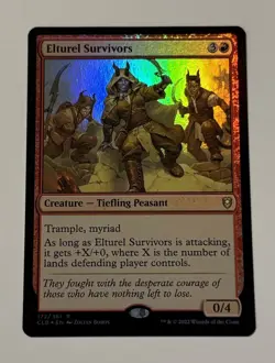 MTG Elturel Survivors - Commander Legends: Battle for Baldur's Gate FOiL NM - Image 1