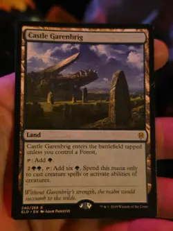 Castle Garenbrig Mtg Throne of Eldraine ELD - Image 1
