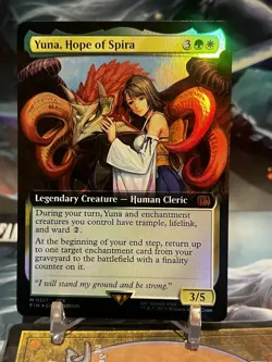 MTG | Yuna, Hope of Spira (Extended Art) [FINAL FANTASY] ✨FOIL✨ - Image 1