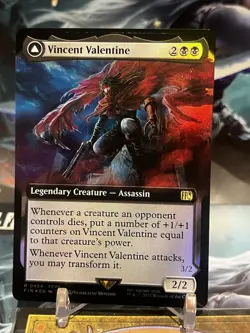 MTG | Vincent Valentine - Galian Beast (Extended Art) [FINAL FANTASY] ✨FOIL✨ - Image 1