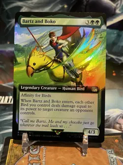 MTG | Bartz and Boko (Extended Art) [FINAL FANTASY] ✨FOIL✨ - Image 1