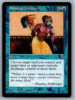 Magic The Gathering Mirage Political Trickery MTG TCG CCG - Image 1