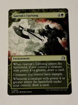 MTG Garruk's Uprising - Wilds of Eldraine: Enchanting Tales NM - Image 1