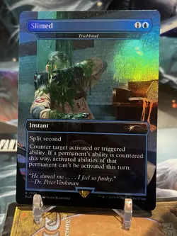 MTG | Trickbind (1774 - Slimed) [Secret Lair Ghostbusters] ✨FOIL✨ - Image 1