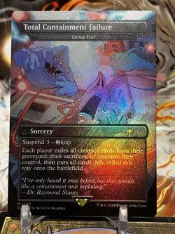 MTG | Total Containment Failure - Living End [Secret Lair Ghostbusters] ✨FOIL✨ - Image 1