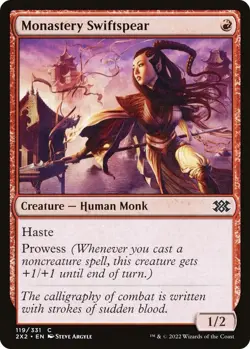 Monastery Swiftspear -C -119/331 -Double Masters 2022 (2X2) -[NM] -MTG - Image 1