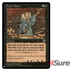 Cruel Tutor M/NM Magic: The Gathering MTG Mystery Booster/the List - Image 1
