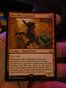Dire Fleet Daredevil Mtg Rivals of Ixalan - Image 1