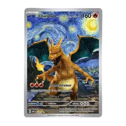 Pokemon Pikachu Starry Night Van Gogh Beautiful Moon ACG - Charizard, Snorlax + - Image 2