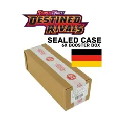 Pokemon Ewige Rivalen Display 36er Case Deutsch Neu OVP Sealed 6x Displays - Image 1