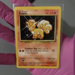 Vulpix 68/102 HP 50 Error Misprint - Pokemon Base Set - Image 2