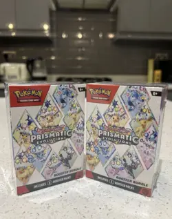 Pokemon TCG Prismatic Evolutions Booster Bundle Scarlet & Violet ✅ Sealed ✅ - Image 2