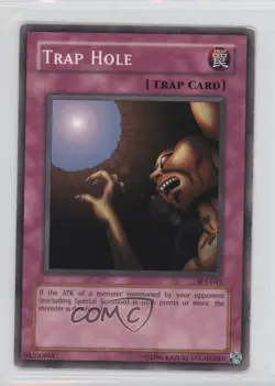 Trap Hole Unlimited YuGiOh Starter Deck Joey #SDJ-043 2003 READ - Image 1