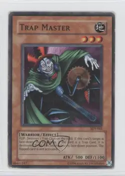 Trap Master Unlimited YuGiOh Starter Deck Yugi #SDY-043 2002 READ - Image 1