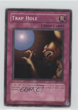 Trap Hole Unlimited YuGiOh Starter Deck Yugi #SDY-027 2002 READ - Image 1