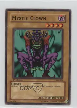 Mystic Clown 1st Ed. YuGiOh Starter Deck Yugi Evolution #SYE-011 2004 READ - Image 1