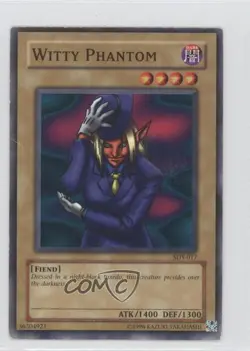 Witty Phantom Unlimited YuGiOh Starter Deck Yugi #SDY-017 2002 READ - Image 1