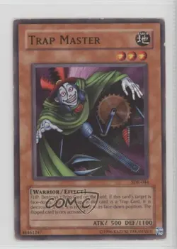 Trap Master Unlimited YuGiOh Starter Deck Kaiba #SDK-044 2002 READ - Image 1