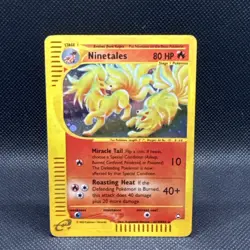 Ninetales H19/H32 Aquapolis Holo LP Pokemon TCG Nintendo - Image 1