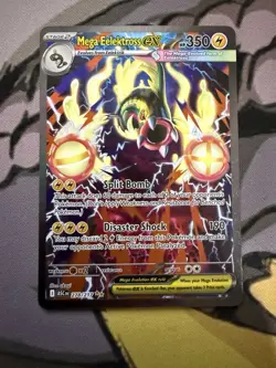 Pokemon Mega Eelektross EX 278/217 Full Art Holo 350 HP EX English - Image 1