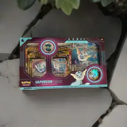 Pokemon TCG Vaporeon VMAX Premium Collection Box New Factory Sealed RARE 820650101618 - Image 1