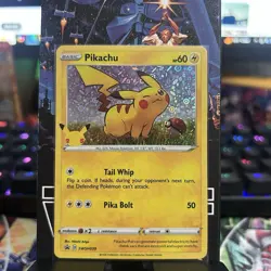 Pikachu SWSH039 Holo Promo Sword & Shield Promo Pokemon Near Mint - Image 1