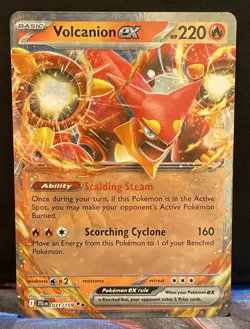 Pokemon Volcanion ex 031/159 Sv09: Journey Together Holo - Image 1