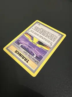 Saffron City Gym 122/132 Gym Challenge Unlimited 2000 Pokemon Card Uncommon NM - Image 5