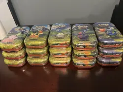 NEW Pokemon Ascended Heroes Mini Tins - 3 Complete ART SET - Lot of 15 SEALED - Image 3