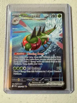 Pokemon Yanmega ex 228/182 Sv10: Destined Rivals Illustration Rare Holo EN - Image 1