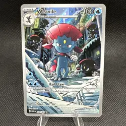 Weavile - 228/217 Illustration Rare ME Ascended Heroes Pokemon TCG NM Exclusive - Image 1