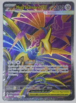 Pokemon TCG- Mega Skarmory ex 106/088 Ultra Rare- Perfect Order - Image 1