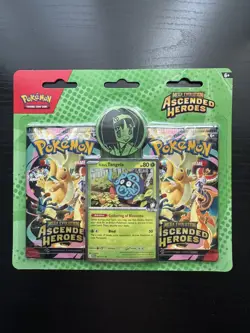 Pokemon TCG Ascended Heroes 2 Pack Blister Erika New Factory Sealed - Image 1