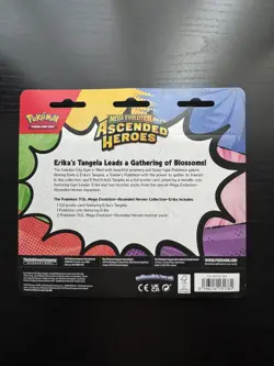 Pokemon TCG Ascended Heroes 2 Pack Blister Erika New Factory Sealed - Image 2