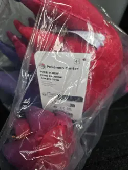 *OFFICIAL* Mega Gengar SEALED Pokemon Center Original Plushie 10 3/4 x 13 in - Image 2